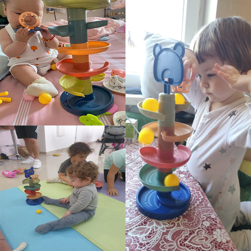 Brinquedo Montessori Torre de Empilhar